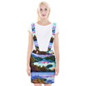 Solemn Soft Pastel Sunset Braces Suspender Skirt View1