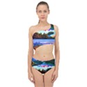 Solemn Soft Pastel Sunset Spliced Up Two Piece Swimsuit View1