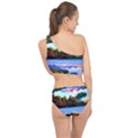 Solemn Soft Pastel Sunset Spliced Up Two Piece Swimsuit View2