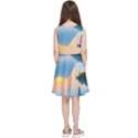 Somber Lake Sunset Kids  Skater Dress View4