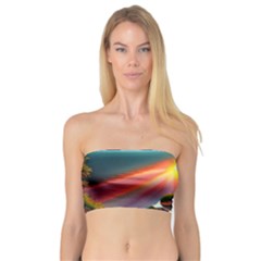 Gorgeous Sunset Bandeau Top by GardenOfOphir