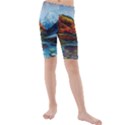 Breathtaking Landscape Scene Kids  Mid Length Swim Shorts View1