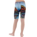 Breathtaking Landscape Scene Kids  Mid Length Swim Shorts View2