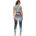 Breathtaking Landscape Scene Women s Pinafore Overalls Jumpsuit View4