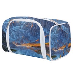 Majestic Lake Landscape Toiletries Pouch by GardenOfOphir