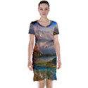 Summer Sunset Short Sleeve Nightdress View1