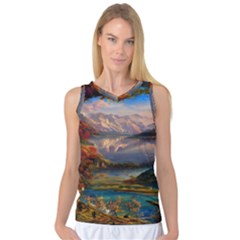 Summer Sunset Women s Basketball Tank Top