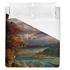 Summer Sunset Duvet Cover (queen Size) by GardenOfOphir