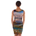 Summer Sunset Wrap Front Bodycon Dress View2