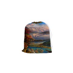 Summer Sunset Drawstring Pouch (xs) by GardenOfOphir