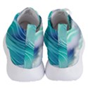 Stunning Pastel Blue Ocean Waves Women s Lightweight High Top Sneakers View4