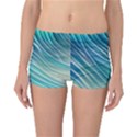 Pastel Ocean Waves Reversible Boyleg Bikini Bottoms View1