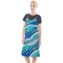 Pastel Beach Wave I Camis Fishtail Dress View1