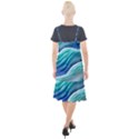 Pastel Beach Wave I Camis Fishtail Dress View2