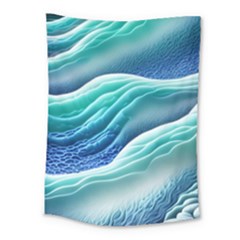 Pastel Beach Wave I Medium Tapestry by GardenOfOphir