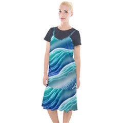 Pastel Beach Wave I Camis Fishtail Dress by GardenOfOphir