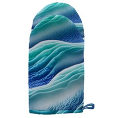 Pastel Beach Wave I Microwave Oven Glove