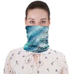 Pastel Beach Wave Face Covering Bandana (adult) by GardenOfOphir