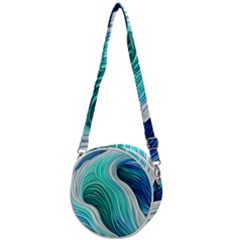 The Power Of The Ocean Iii Crossbody Circle Bag by GardenOfOphir