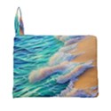 Waves At The Ocean s Edge Premium Foldable Grocery Recycle Bag View4