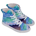 Blue Wave Ii Women s Hi-Top Skate Sneakers View3