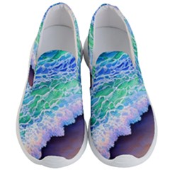 Blue Wave Ii Men s Lightweight Slip Ons by GardenOfOphir