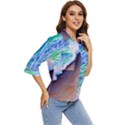 Blue Wave Ii Women s Quarter Sleeve Pocket Shirt View2