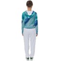 Summer Ocean Waves Women s Slouchy Sweat View2