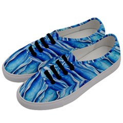 Nature Ocean Waves Men s Classic Low Top Sneakers by GardenOfOphir