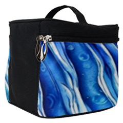 Nature Ocean Waves Make Up Travel Bag (small) by GardenOfOphir