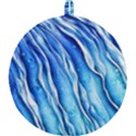 Nature Ocean Waves Round Trivet View1