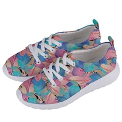 Painting Watercolor Abstract Design Artistic Ink Women s Lightweight Sports Shoes by Ravend