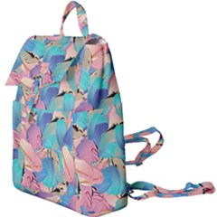 Painting Watercolor Abstract Design Artistic Ink Buckle Everyday Backpack by Ravend