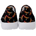 Background Pattern Chicken Fowl Cockerel Livestock Kids  Slip On Sneakers View4