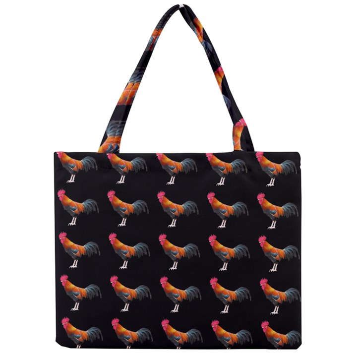 Background Pattern Chicken Fowl Cockerel Livestock Mini Tote Bag