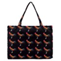 Background Pattern Chicken Fowl Cockerel Livestock Zipper Medium Tote Bag View1