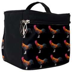 Background Pattern Chicken Fowl Cockerel Livestock Make Up Travel Bag (big) by Ravend