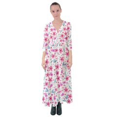 Mom Father Mommy Daddy Serenity Empathy Casal Button Up Maxi Dress by Ravend