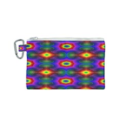 Colorfull Wallpaper Canvas Cosmetic Bag (small) by artworkshop