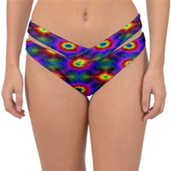 Colorfull Wallpaper Double Strap Halter Bikini Bottoms by artworkshop