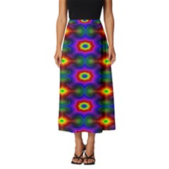 Colorfull Wallpaper Classic Midi Chiffon Skirt