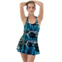 lake Ruffle Top Dress Swimsuit View1