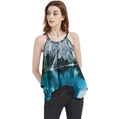 Lake Flowy Camisole Tank Top by artworkshop