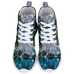 Lake Women s Lightweight High Top Sneakers by artworkshop