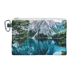 Lake Canvas Cosmetic Bag (large) by artworkshop