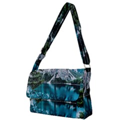 Lake Full Print Messenger Bag (l) by artworkshop