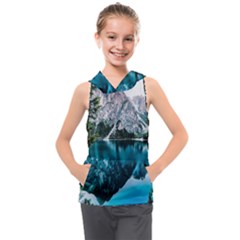 Lake Kids  Sleeveless Hoodie by artworkshop