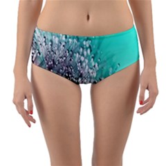 Dandelion Reversible Mid-waist Bikini Bottoms by artworkshop