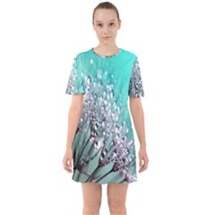 Dandelion Sixties Short Sleeve Mini Dress by artworkshop