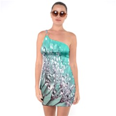 Dandelion One Soulder Bodycon Dress by artworkshop